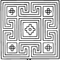 Greek key panel 04