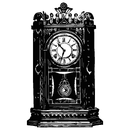 Shelf clock 04