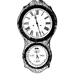 Double dial clock 01