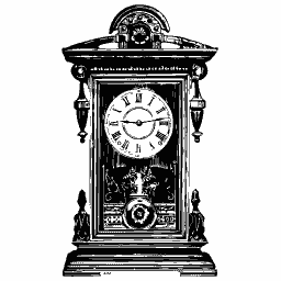 Shelf clock 08