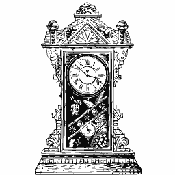Shelf clock 23