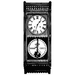 Double dial clock 02