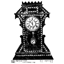 Shelf clock 30