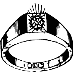Signet ring 12