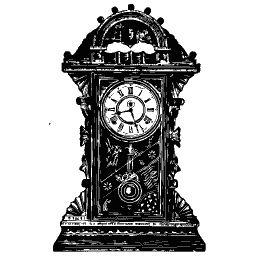 Shelf clock 40