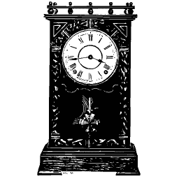 Shelf clock 45
