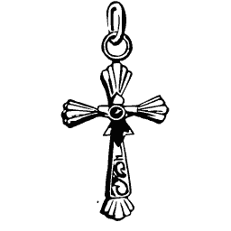 Cross pendant 09