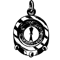 Compass charm 10