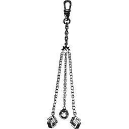 Chain with drops
