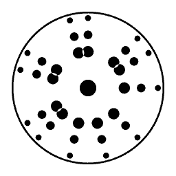 Dot burst 11