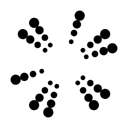 Dot burst 12