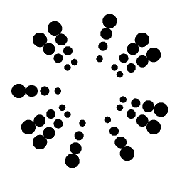 Dot burst 13
