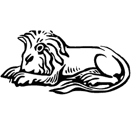 Lion couchant 02