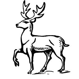 Standing stag