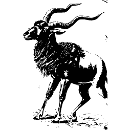 Long-horned antelope