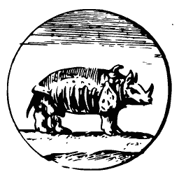 Rhinoceros standing
