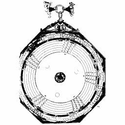 Concentric orbit volvelle