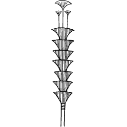 Banded finial