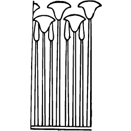 Papyrus column