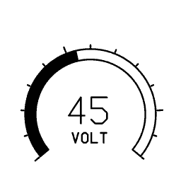 Arc gauge 15