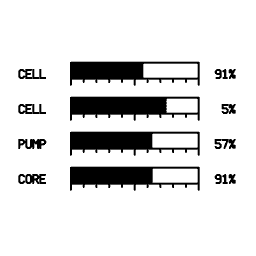 Meter stack 13
