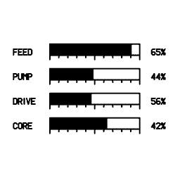 Meter stack 20