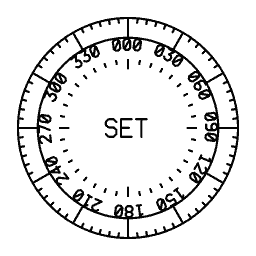 Circular calibration scale 05