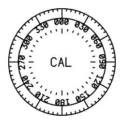 Circular calibration scale 12