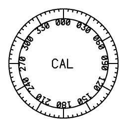 Circular calibration scale 14