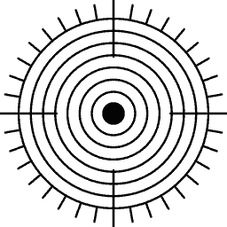 Concentric ring mark 01