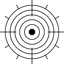 Concentric ring mark 11