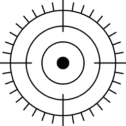 Concentric ring mark 14