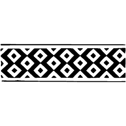 Diamond band border