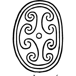 Scroll scarab seal