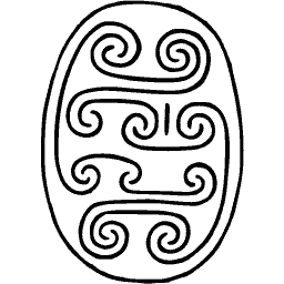 Looping scarab seal