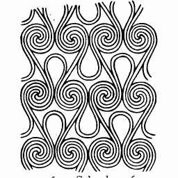 Spiral field pattern