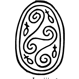 Scroll and ankh seal