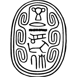 Inscribed scarab seal 03
