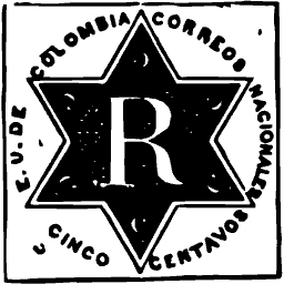 Star registration stamp