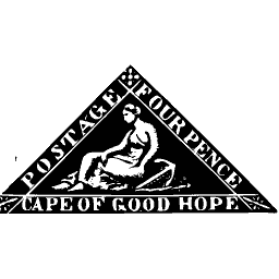 Seated allegory in a triangle