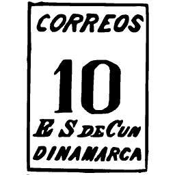 Numeral in a lettered panel