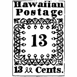 Numeral in a diamond border