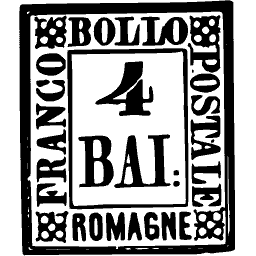 Numeral in a ruled value panel