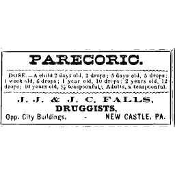 Paregoric label 01