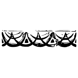Interlaced arc border strip 01