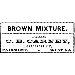 Brown mixture label 02