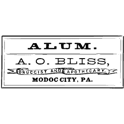 Alum label