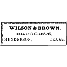 Plain ruled druggist label 03