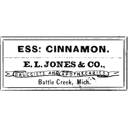 Essence of cinnamon label 01