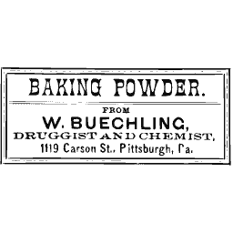 Baking powder label 01